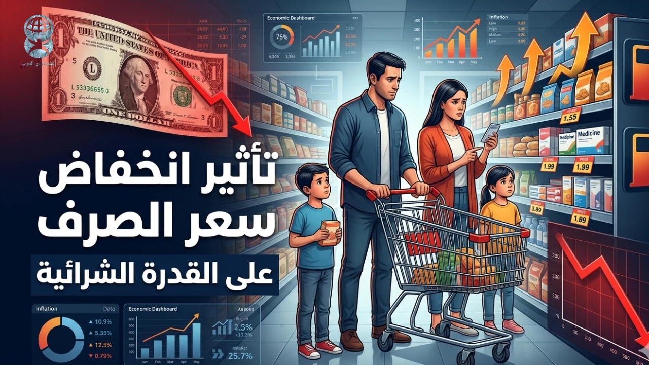 تأثير انخفاض سعر الصرف على القدرة الشرائية: الأسباب والنتائج والحلول