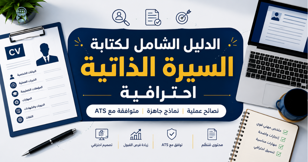 السيرة الذاتية: الدليل الشامل لكتابة CV احترافي يزيد فرصك في الحصول على وظيفة