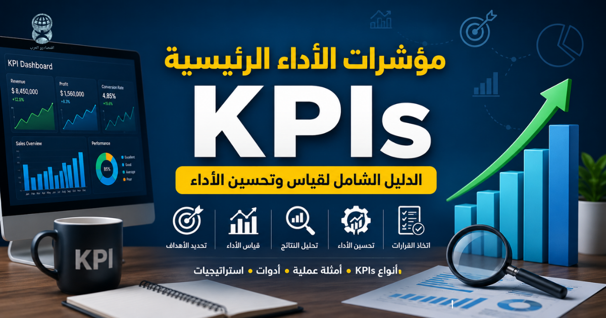 مؤشرات الأداء الرئيسية (KPIs): الدليل الشامل لقياس وتحسين الأداء