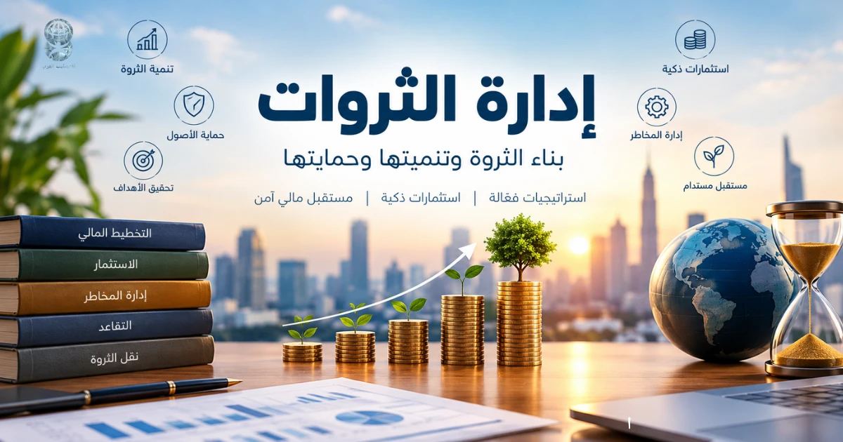إدارة الثروات: مفهومها وأهميتها واستراتيجيات بناء الثروة والحفاظ عليها