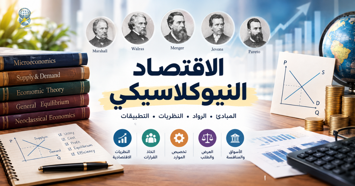 الاقتصاد النيوكلاسيكي: مفهومه وأهم مبادئه ورواده وأبرز الانتقادات